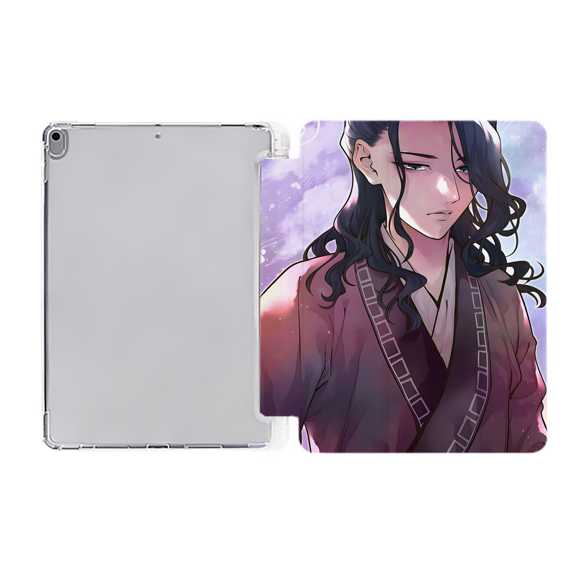 （画像用） 薬屋のひとりごと The Apothecary Diaries IPad ケース ペン収納付き 三つ折りスタンド PUレザー×シリコン 対応機種9.5/10.5/10.9インチ